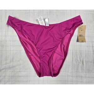 Daniel Cremieux French Hipster Swim Bottom L Pink Blossom NWT
